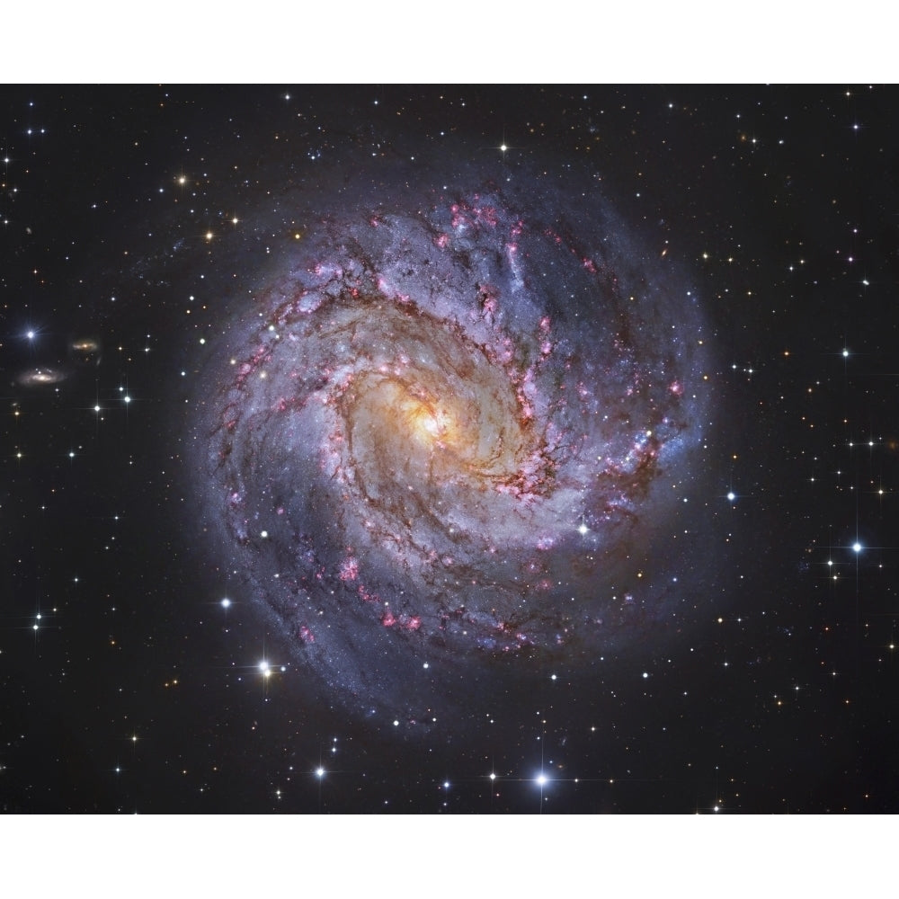 Messier 83 the Southern Pinwheel Galaxy Poster Print Image 2