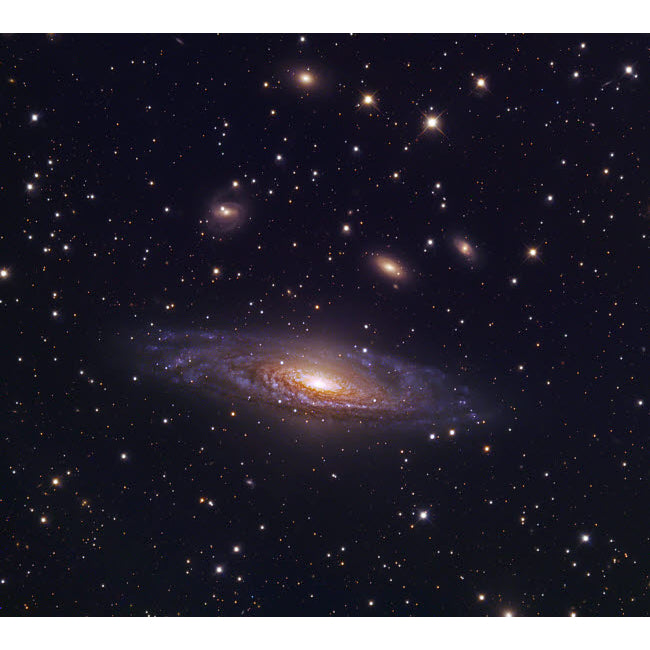 NGC 7331 Spiral Galaxy in Pegasus Poster Print by Robert Gendler/Stocktrek Images Image 1