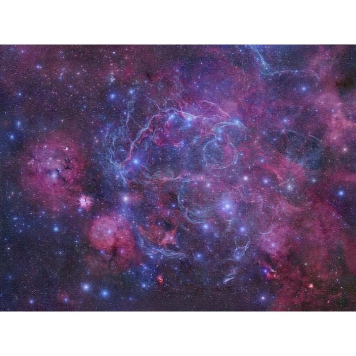 The Vela Supernova Remnant Poster Print Image 2