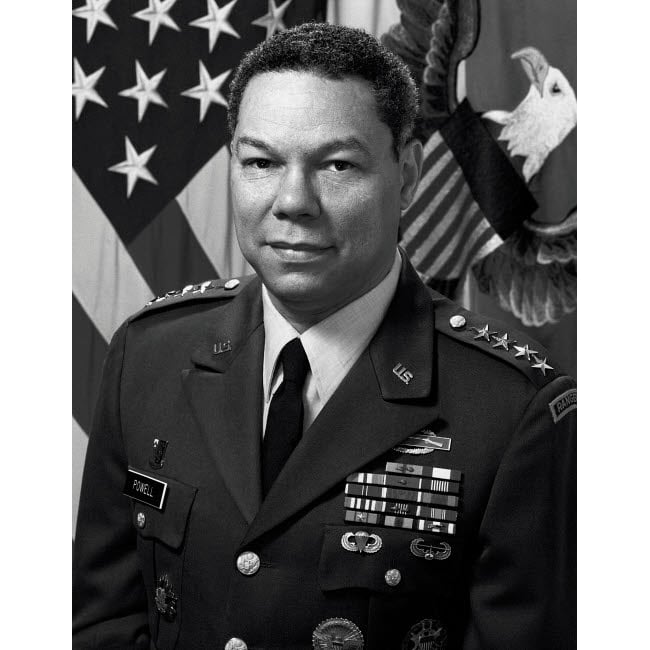 Portrait of General Colin Powell Poster Print by John Parrot/Stocktrek Images Image 1