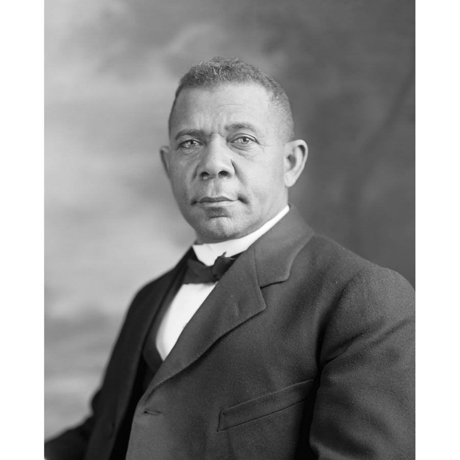 Portrait of Booker T. Washington Poster Print Image 1