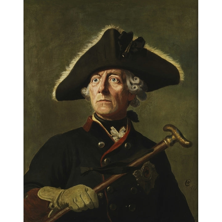 Vintage painting of Frederick the Great of Prussia. Poster Print by John Parrot/Stocktrek Images Image 2