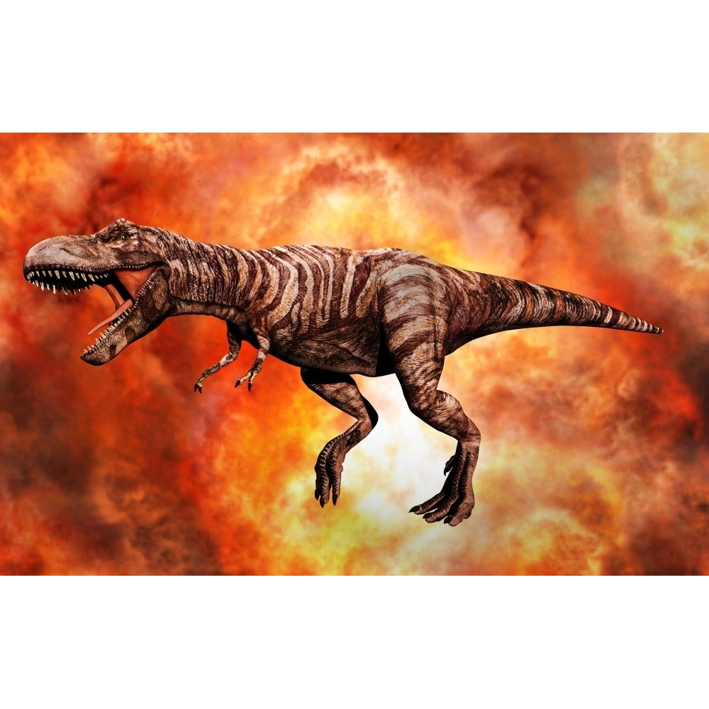 Tyrannosaurus Rex the King of Killer Dinosaurs Poster Print Image 1