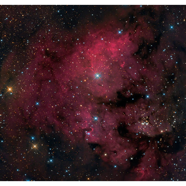 Young star-forming complex NGC 7822 Poster Print by Michael Miller/Stocktrek Images Image 1