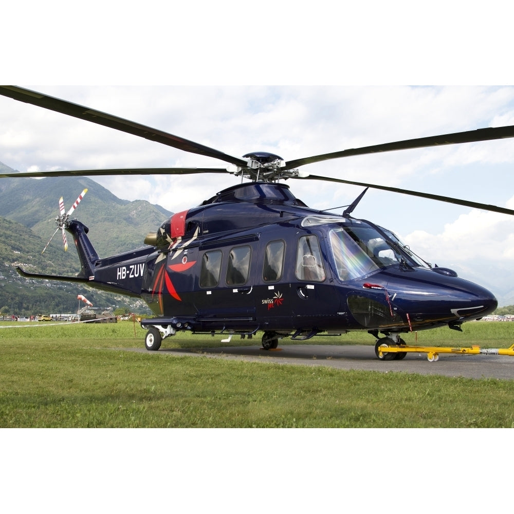 An AgustaWestland AW139 utility helicopter Poster Print Image 2