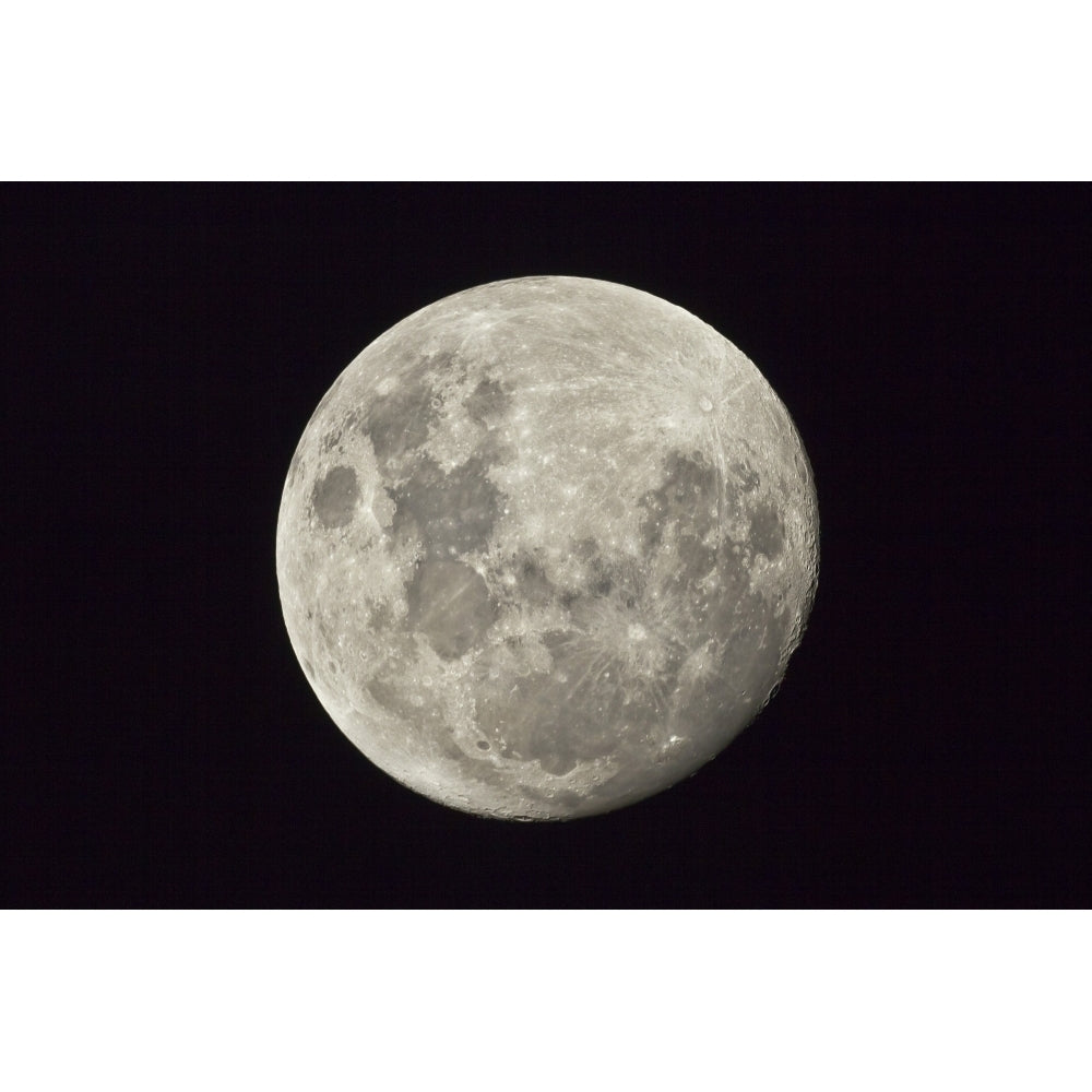 The moon as seen from the Southern Hemisphere Poster Print Image 2