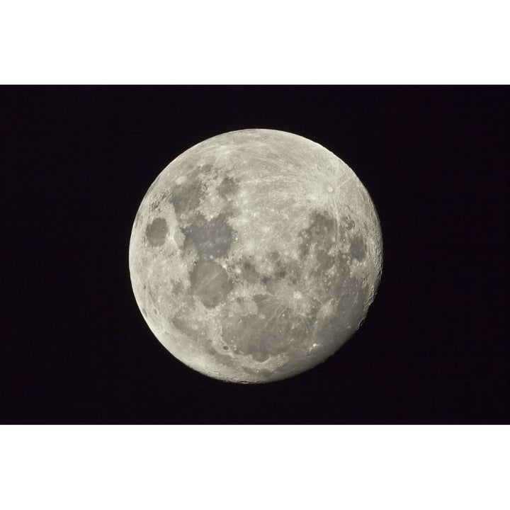 The moon as seen from the Southern Hemisphere Poster Print Image 1