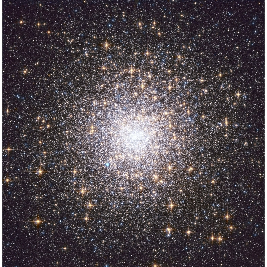 Messier 15 globular cluster in the constellation Pegasus Poster Print Image 1