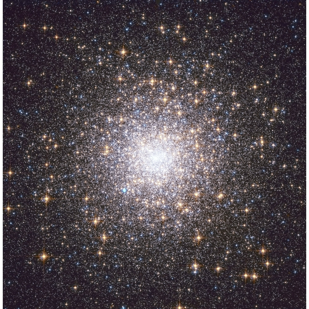 Messier 15 globular cluster in the constellation Pegasus Poster Print Image 2