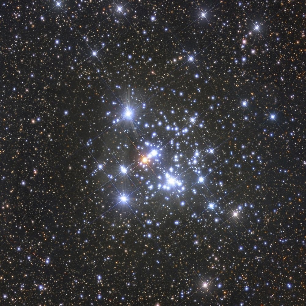 Herschels Jewel Box open cluster in the constellation Crux. Poster Print by Roberto Colombari/Stocktrek Images Image 1