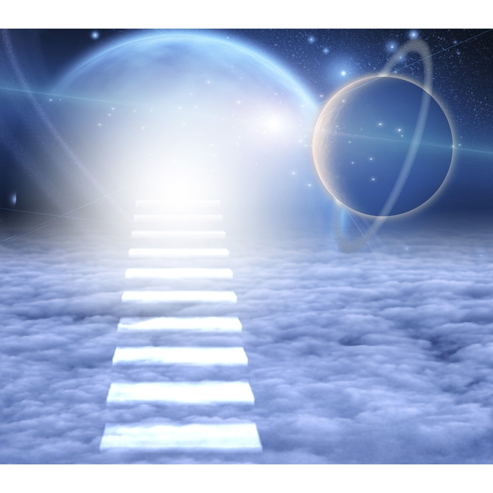 Stairway to Heaven. Endless space. Poster Print by Bruce Rolff/Stocktrek Images Image 1