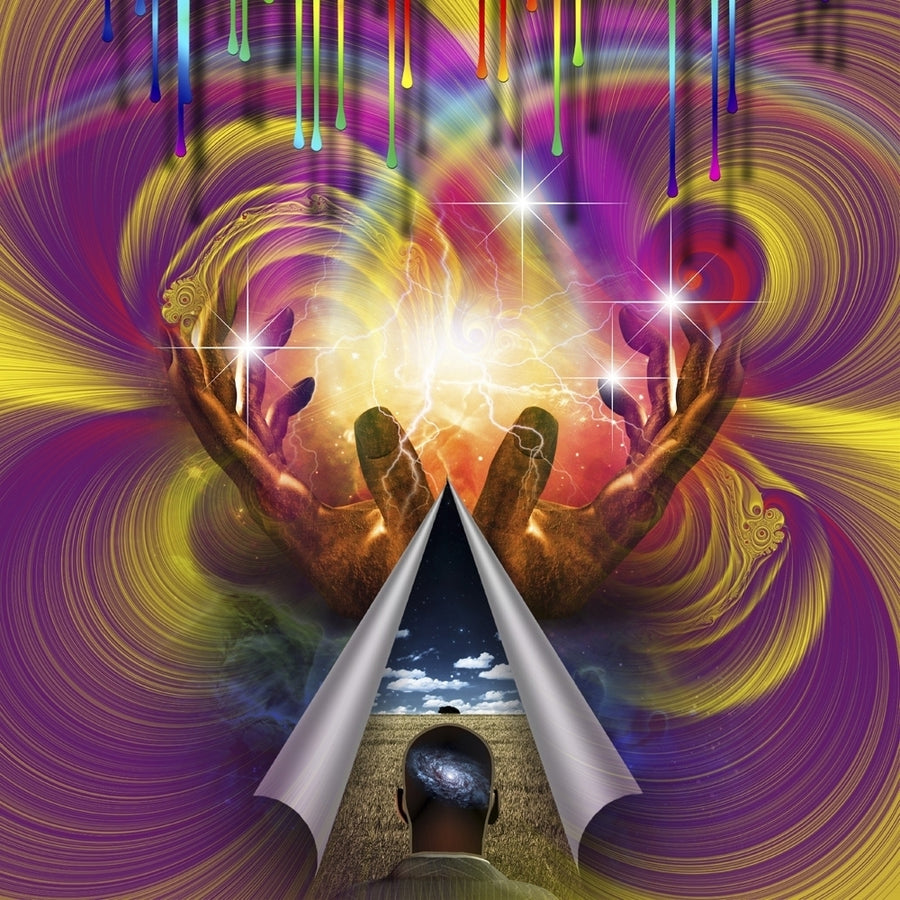 Psychedelic Abstract Poster Print by Bruce Rolff/Stocktrek Images Image 1