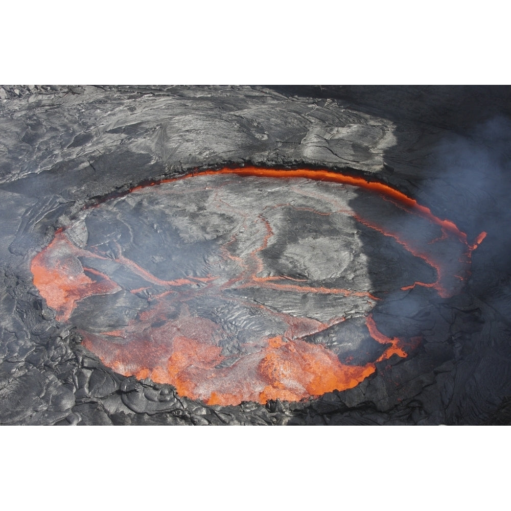 Lava lake Erta Ale volcano Danakil Depression Ethiopia Poster Print Image 2