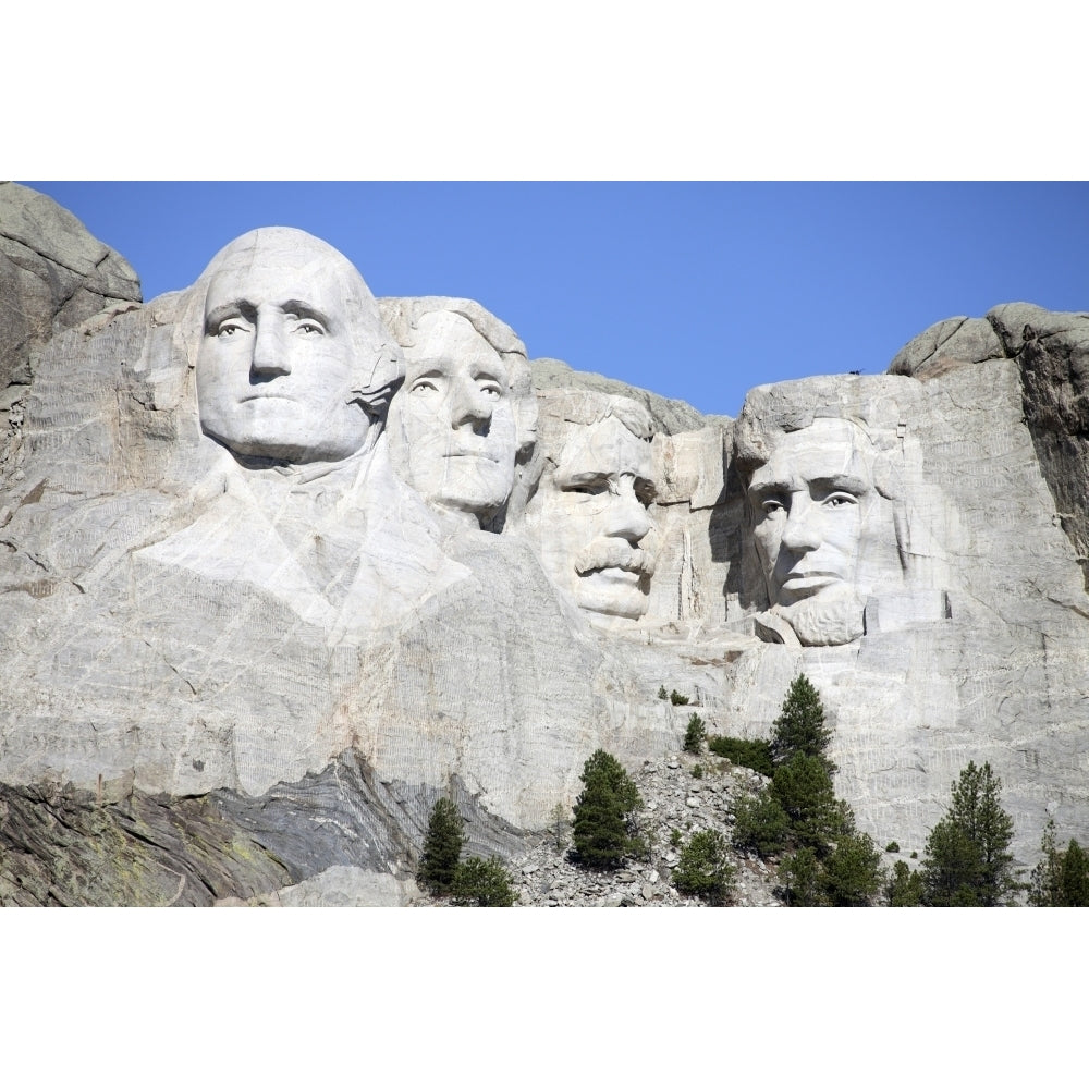 Mount Rushmore National Memorial South Dakota USA Poster Print Image 1