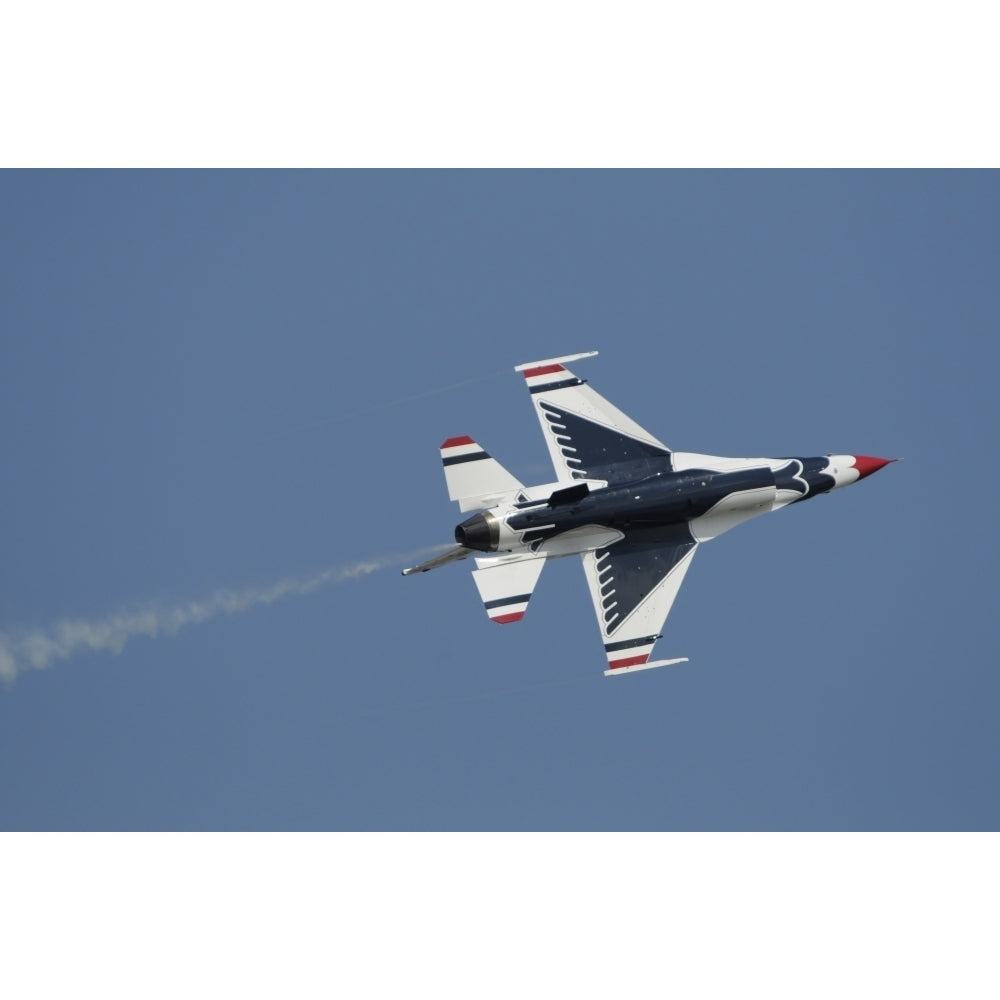 The U.S. Air Force Thunderbirds perform during the 2009 air show Poster Print Image 1