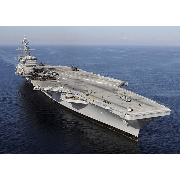 Aircraft carrier USS Carl Vinson Poster Print Image 2