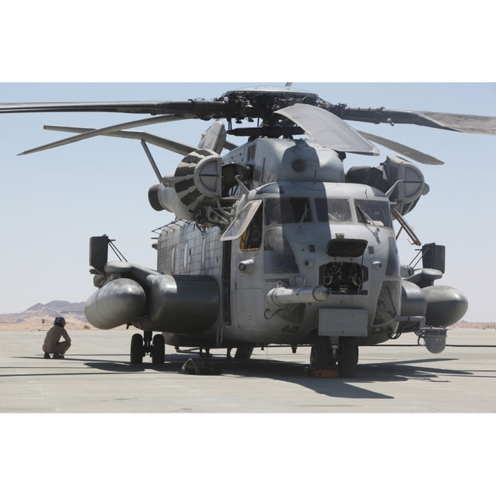 A CH-53 Sea Stallion helicopter Poster Print Image 2