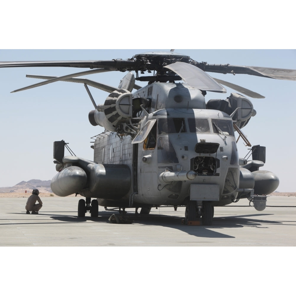 A CH-53 Sea Stallion helicopter Poster Print Image 1