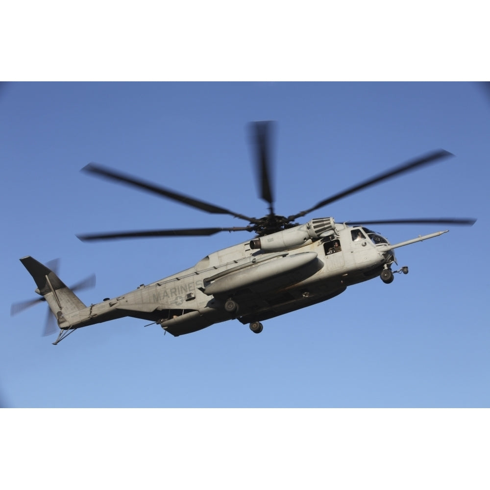 A U.S. Marine Corps CH-53 Sea Stallion helicopter Poster Print Image 2