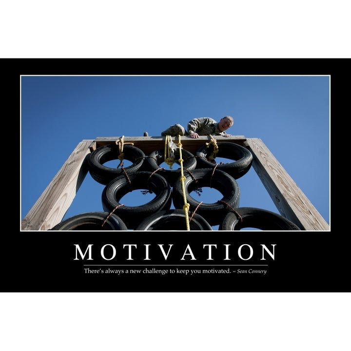 Motivation: Inspirational Quote and Motivational Poster Poster Print Image 2