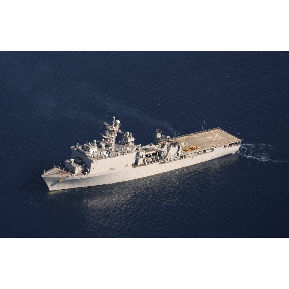 The dock landing ship USS Comstock Poster Print Image 2