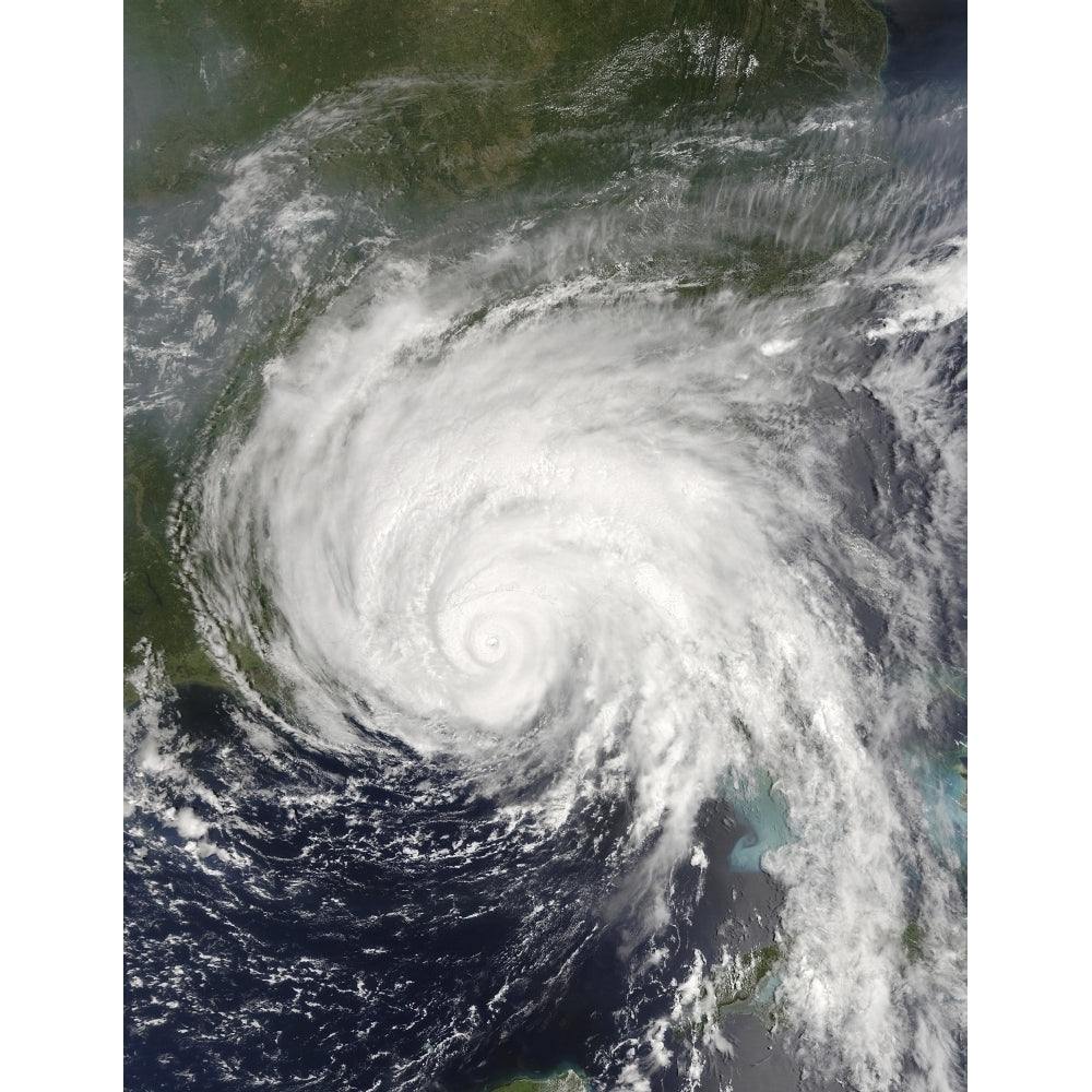 Hurricane Dennis off United States Gulf Coast Poster Print Image 2