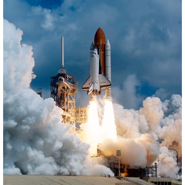 Space Shuttle Launching Poster Print by Stocktrek Images Image 2