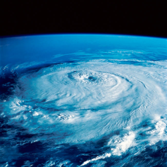 Eye of Hurricane Elena in the Gulf of Mexico Poster Print by Stocktrek Images Image 2