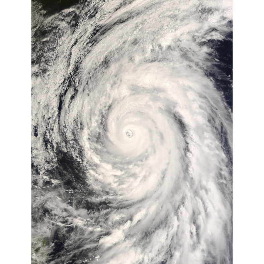 Typhoon Rammasun in the Philippine Sea Poster Print Image 1