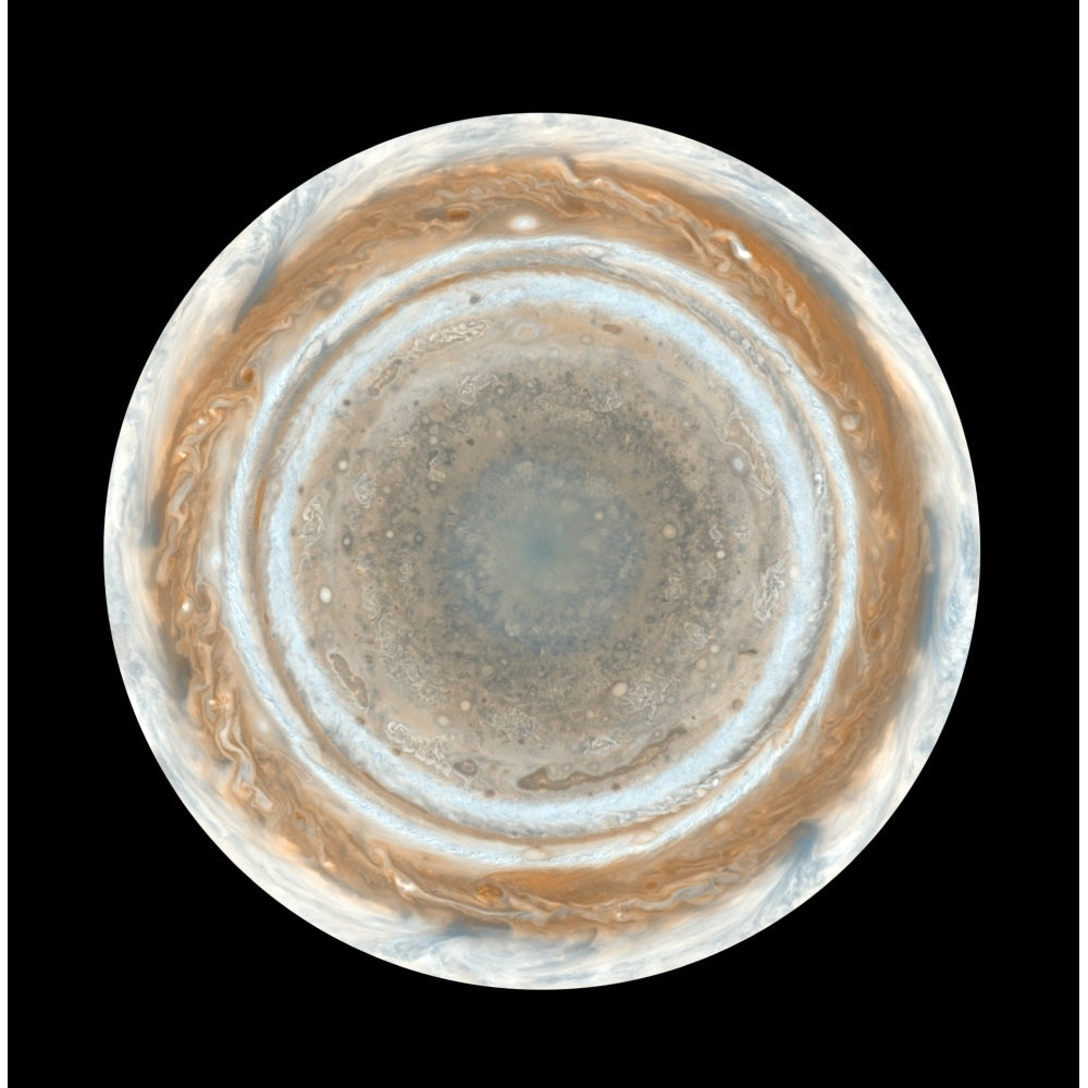 Color map of Jupiter Poster Print Image 1