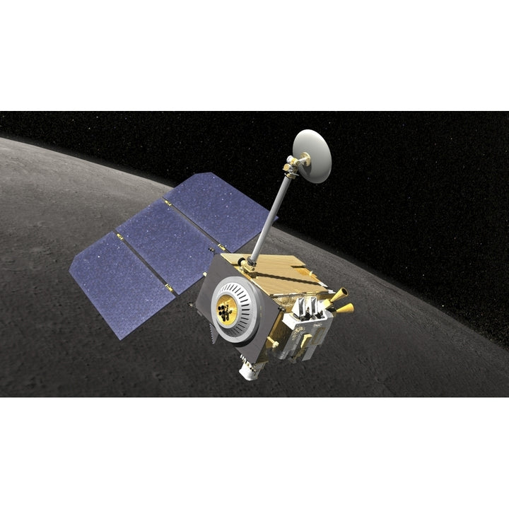 Artists concept of the Lunar Reconnaissance Orbiter Poster Print Image 1