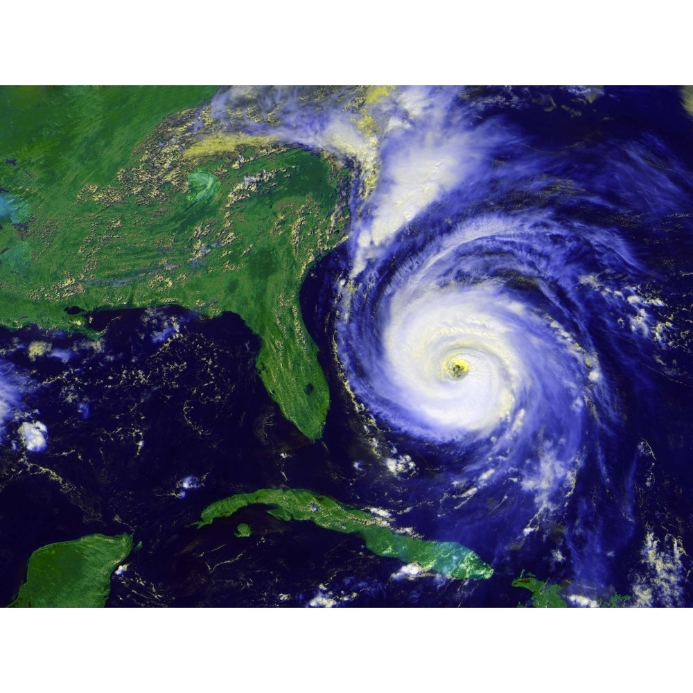 Hurricane Fran Poster Print Image 2