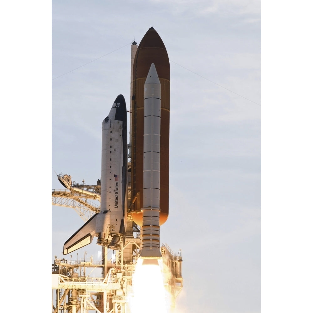 Space Shuttle Endeavour lifts off from Kennedy Space Center Poster Print Image 1