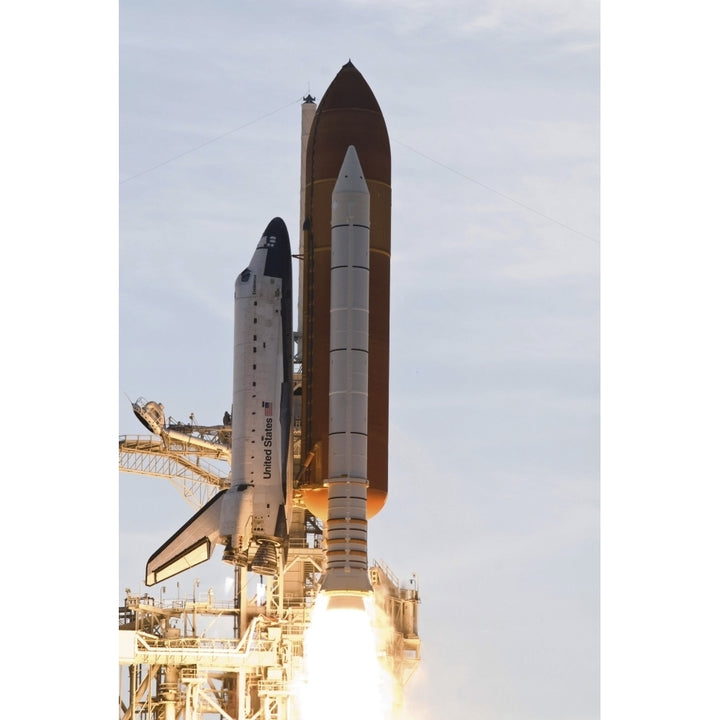 Space Shuttle Endeavour lifts off from Kennedy Space Center Poster Print Image 2