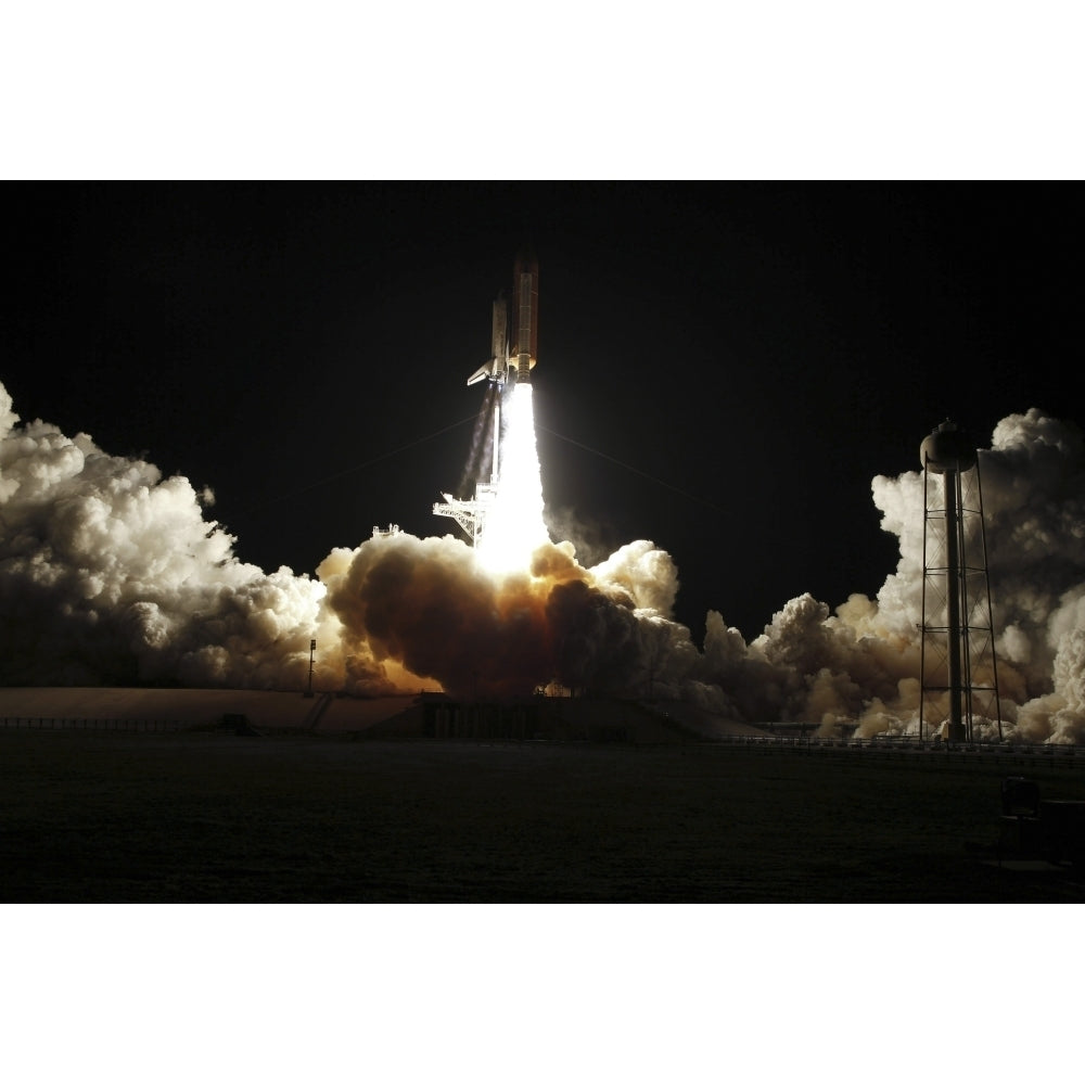 Space shuttle Discovery lifts off from Launch Pad 39A at Kennedy Space Center in Florida on the STS-131 mission Print Image 1