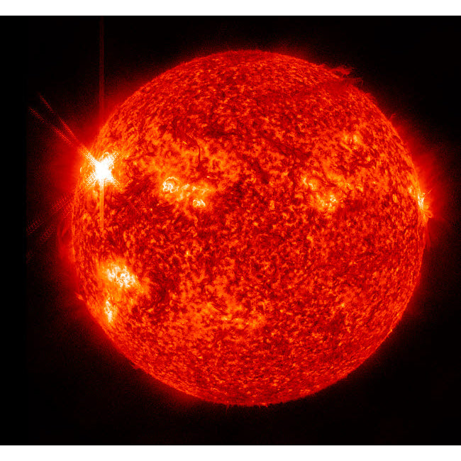 Solar activity on the Sun Poster Print by Stocktrek Images Image 2