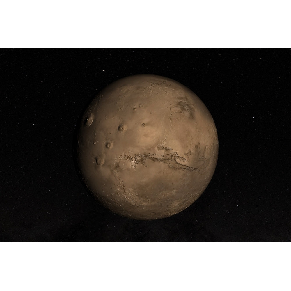 Planet Mars Poster Print Image 1