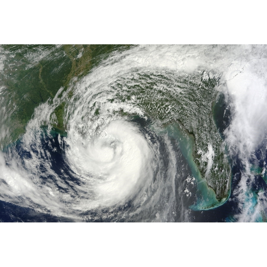 Hurricane Isaac in the Gulf of Mexico Poster Print Image 1