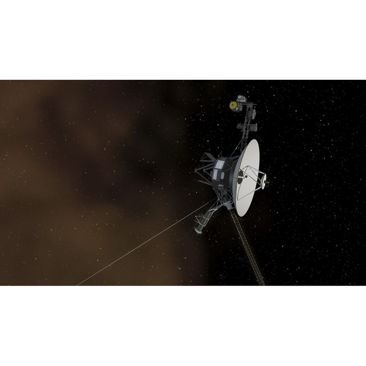 Voyager 1 spacecraft entering interstellar space Poster Print Image 2