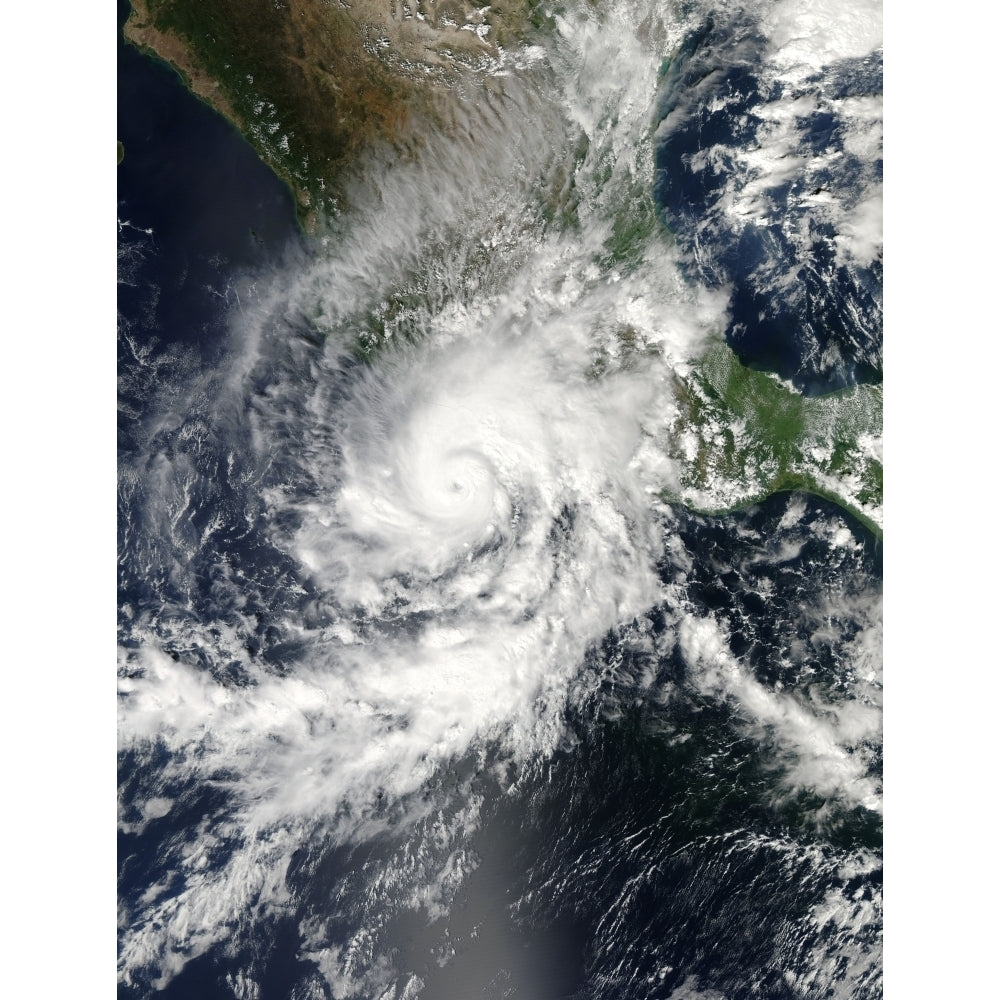 Hurricane Raymond off Mexico Poster Print Image 1