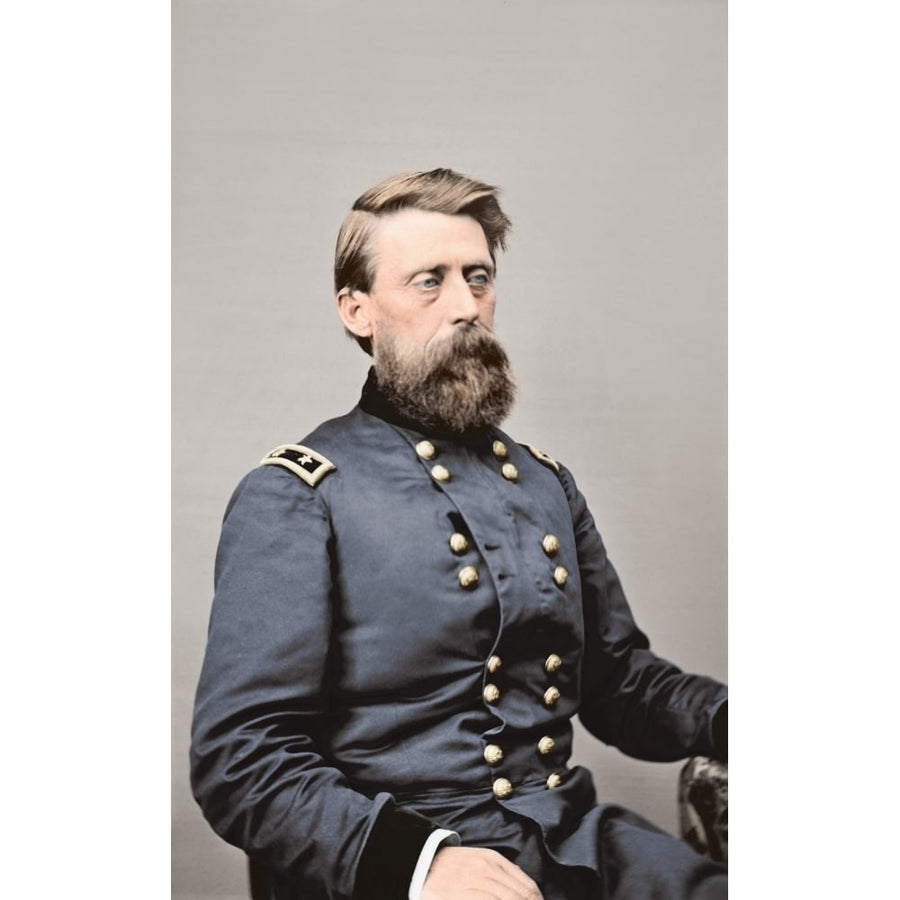 Major General Jefferson C. Davis of the Union Army circa 1860. Poster Print by Stocktrek Images Image 1