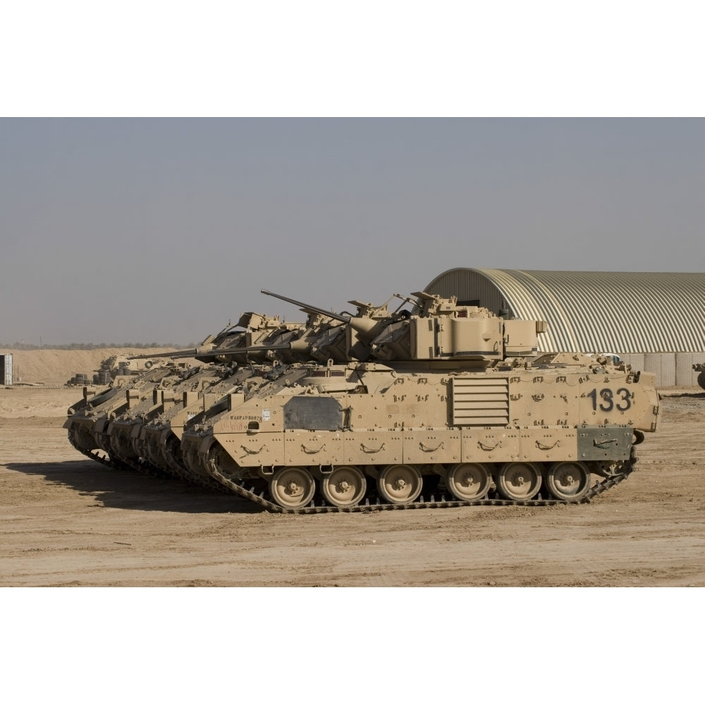 M2/M3 Bradley Fighting Vehicles Poster Print Image 1