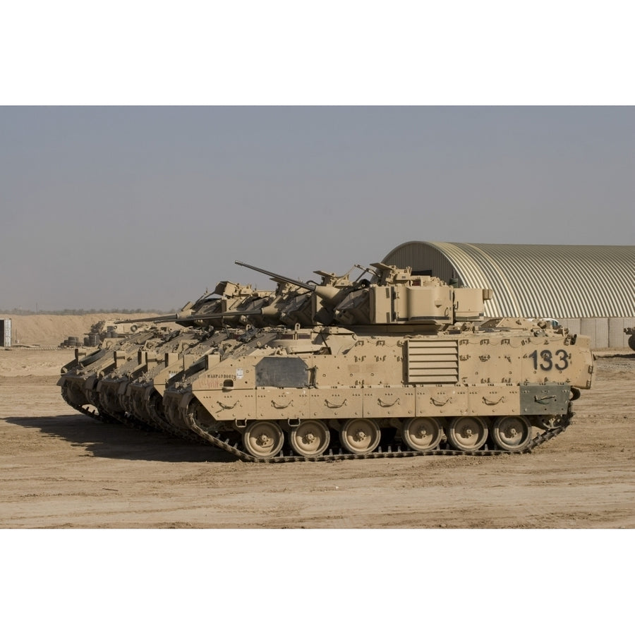 M2/M3 Bradley Fighting Vehicles Poster Print Image 1