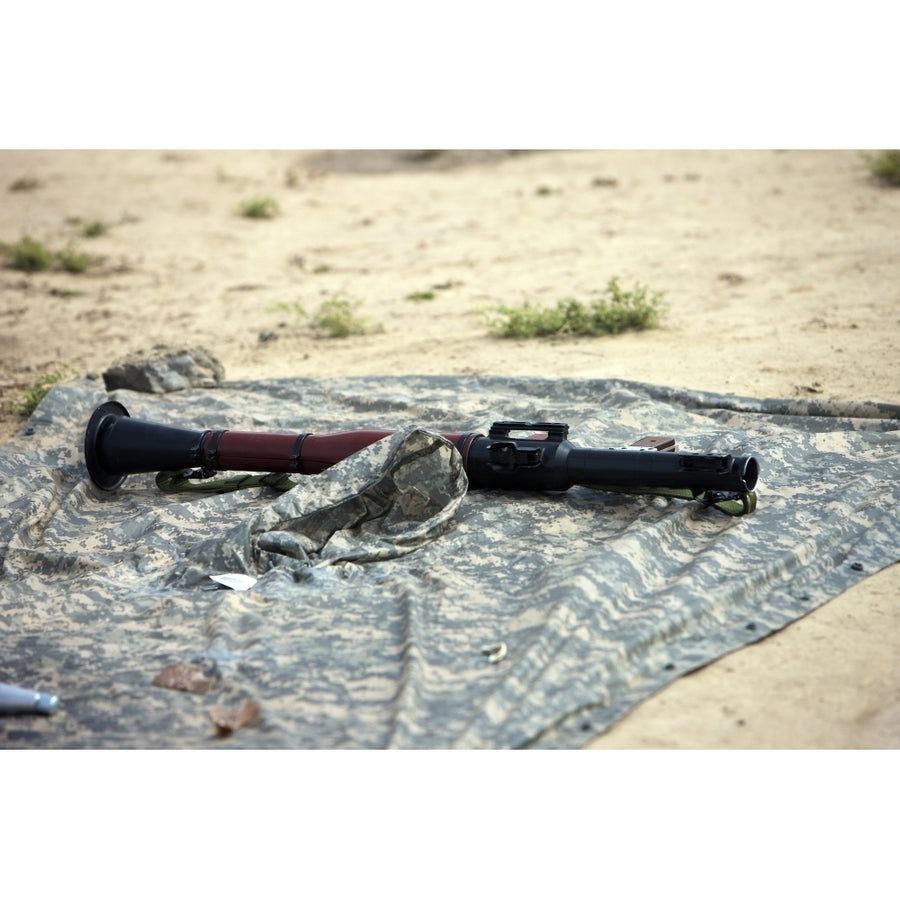 A rocket-propelled grenade launcher Poster Print Image 1