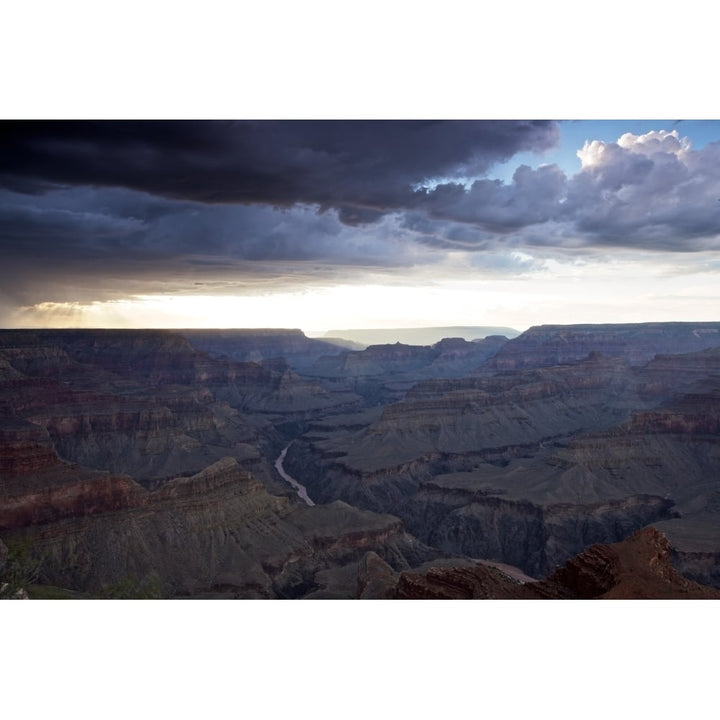 Grand Canyon as seen from Mohave Point South Rim Arizona Poster Print Image 1