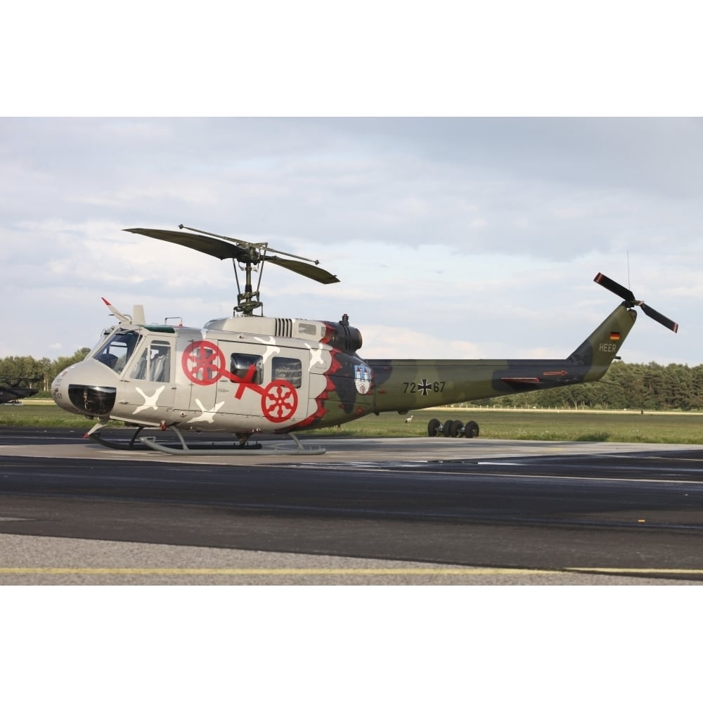 A German Army UH-1D helicopter Germany Poster Print Image 2