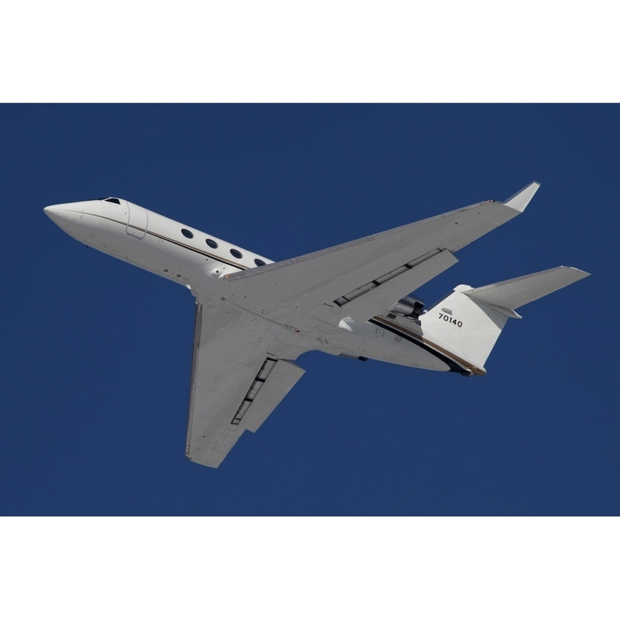 A C-20 Gulfstream jet in flight over Germany Poster Print Image 1