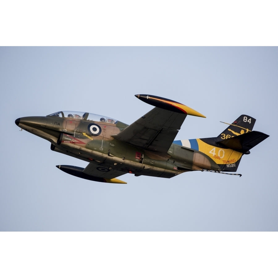 A T-2E Buckeye trainer aircraft in Hellenic Air Force 40th anniversary markings Poster Print Image 1