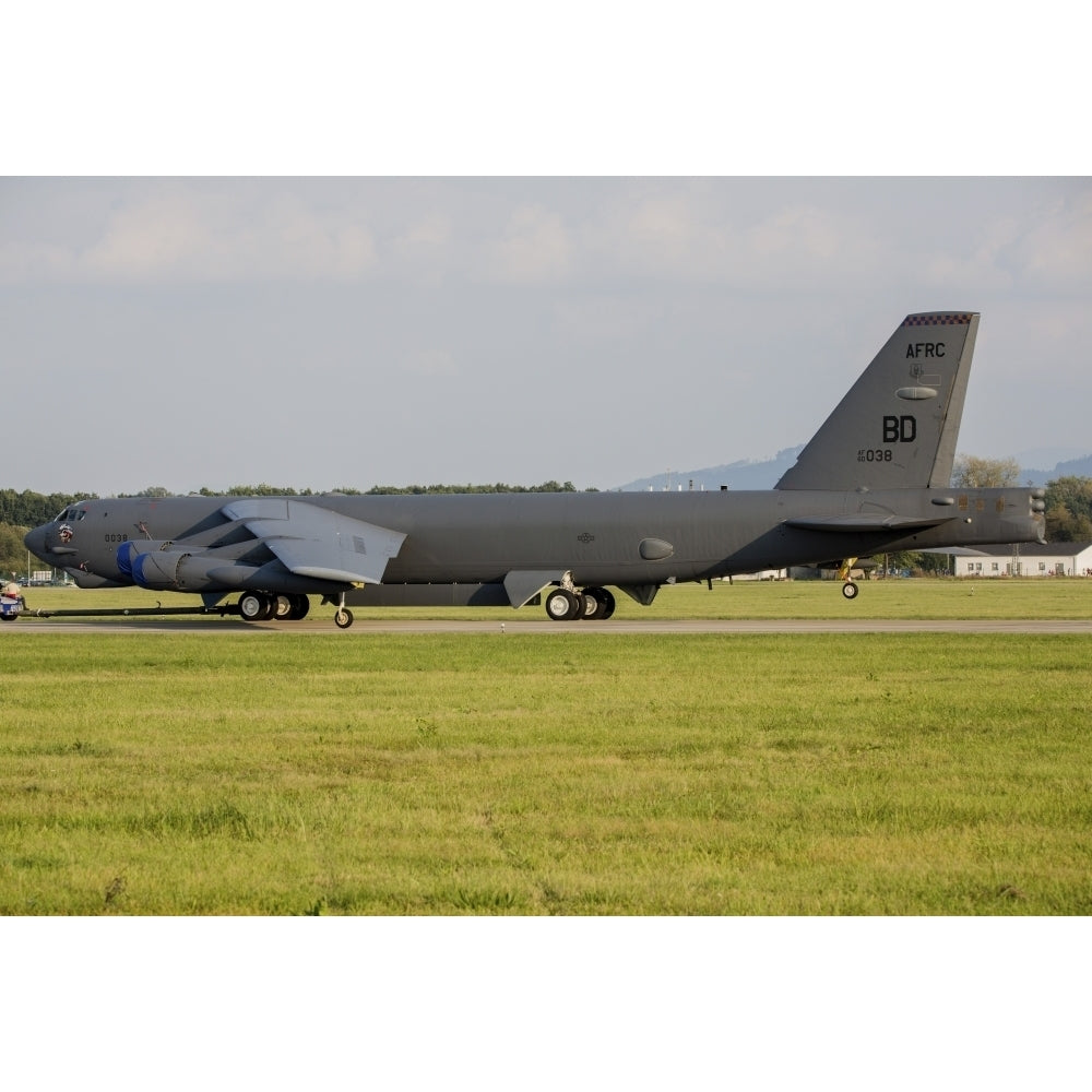 A U.S. Air Force B-52H bomber. Poster Print by Timm Ziegenthaler/Stocktrek Images Image 1