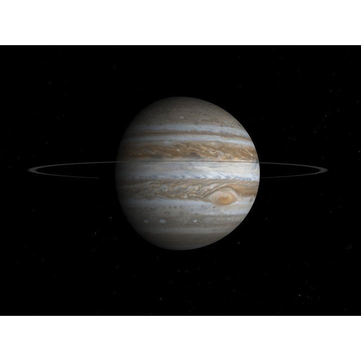 Artists concept of the planet Jupiter Poster Print Image 1